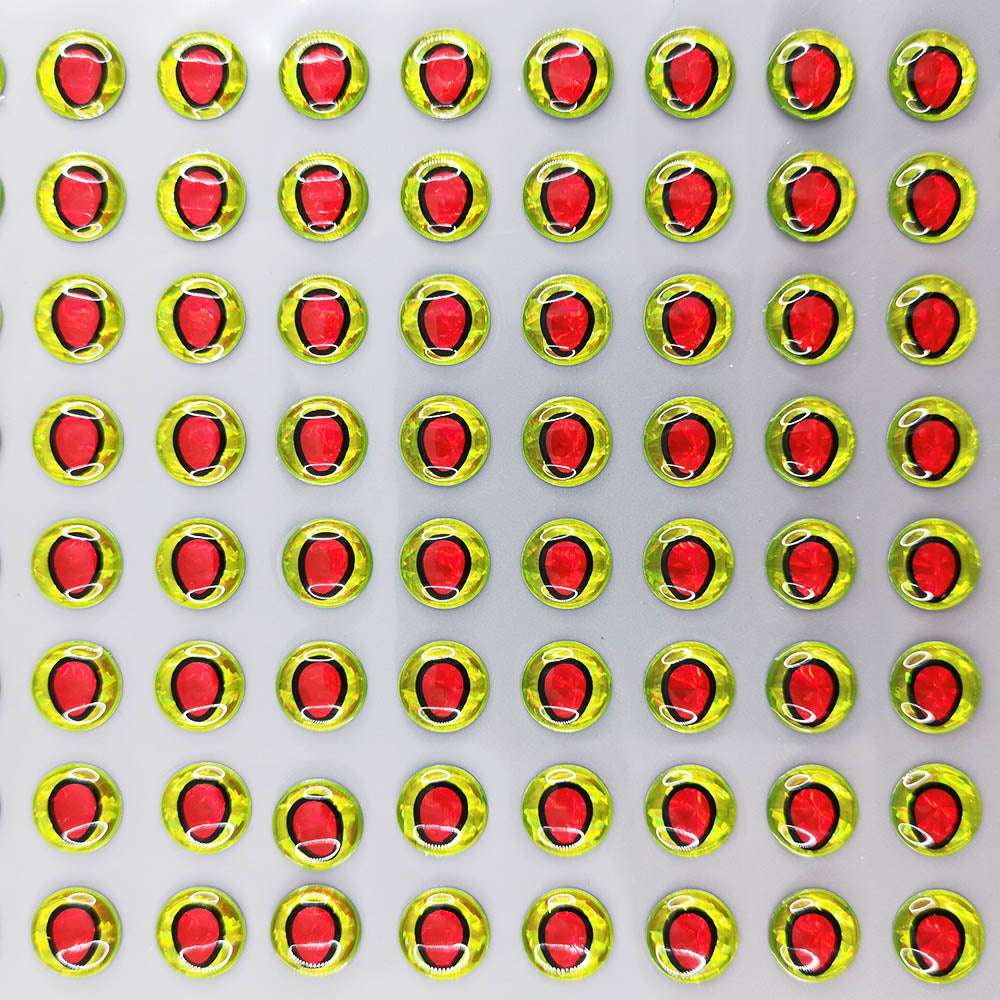 Yeux De Poisson Autocollants 3D - Lot De 100 Pcs Diamètre 7 Mm - Pour Leurres De Pêche Et Bricolage - 5