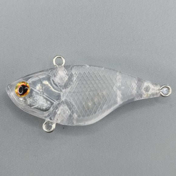 L001 40mm 3.8g Unpainted Sinking Lipless Plastic Fishing Lure Blank - Custom Lure Online