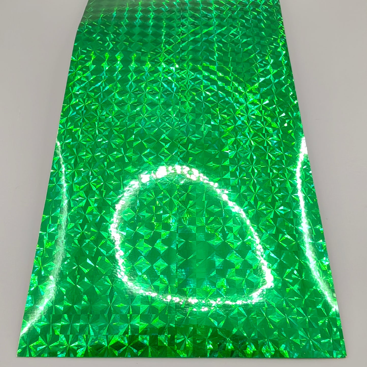 HT02 Green Prism Adhesive Reflective Holographic Fishing Lure Tape - Custom Lure Online