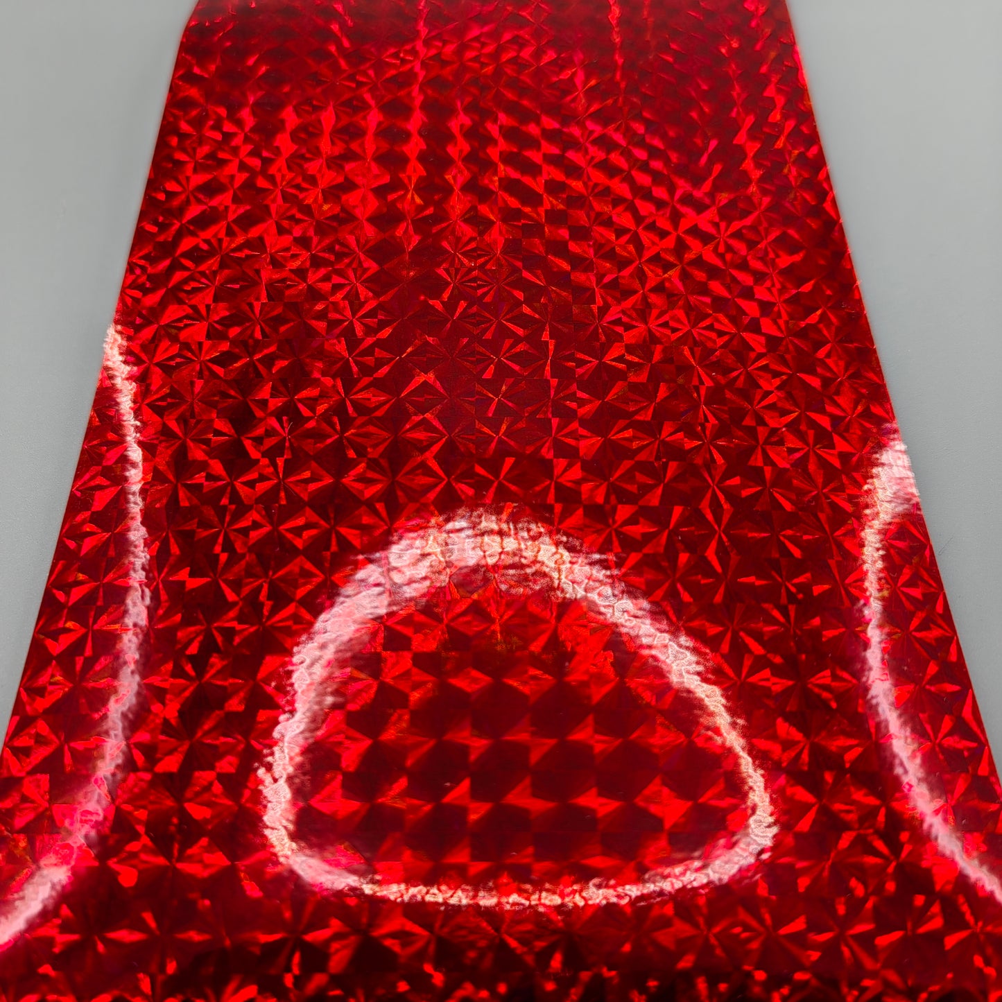 HT04 Red Prism Adhesive Reflective Holographic Fishing Lure Tape - Custom Lure Online