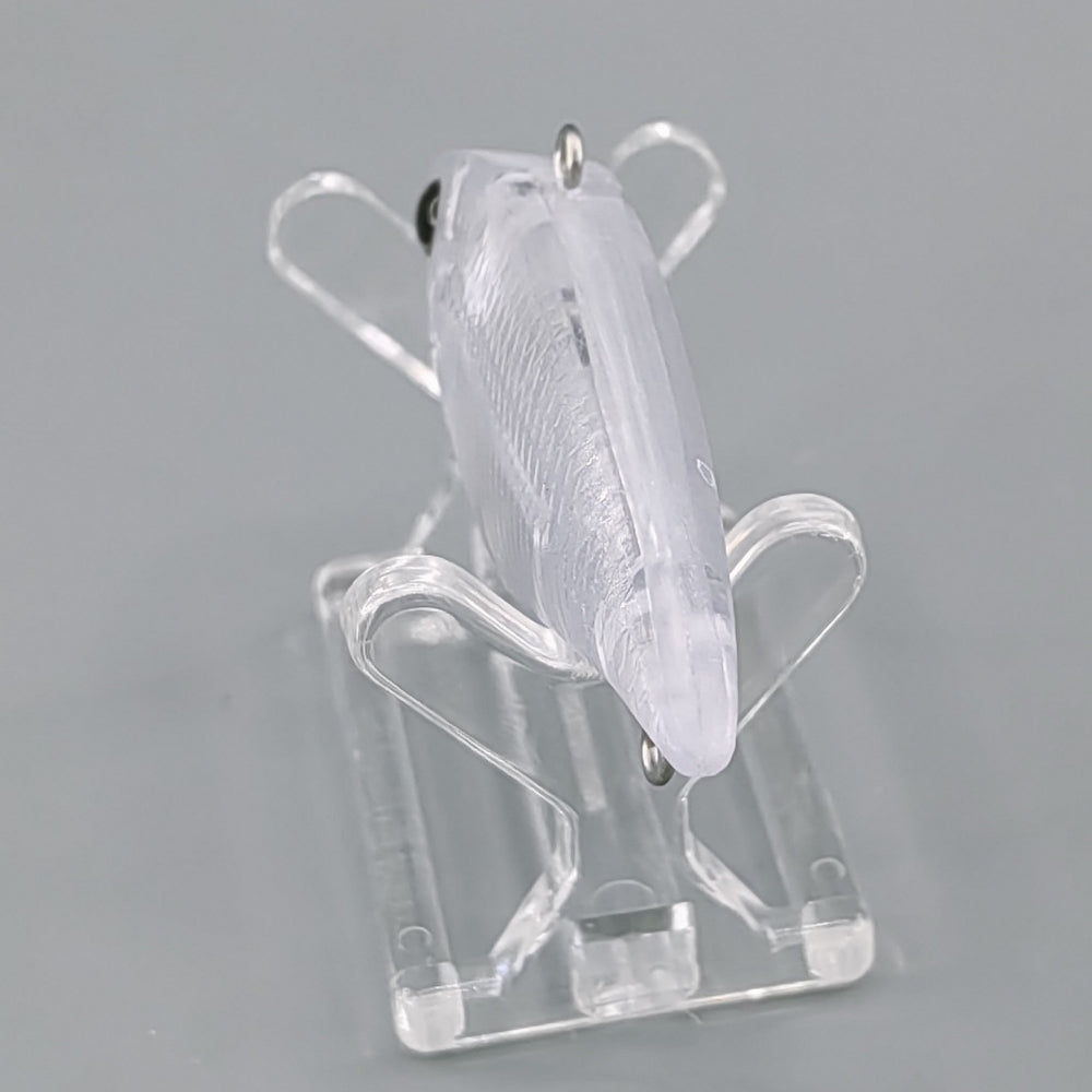 L004 70mm 10.8g Unpainted Sinking Lipless Plastic Fishing Lure Blank - Custom Lure Online