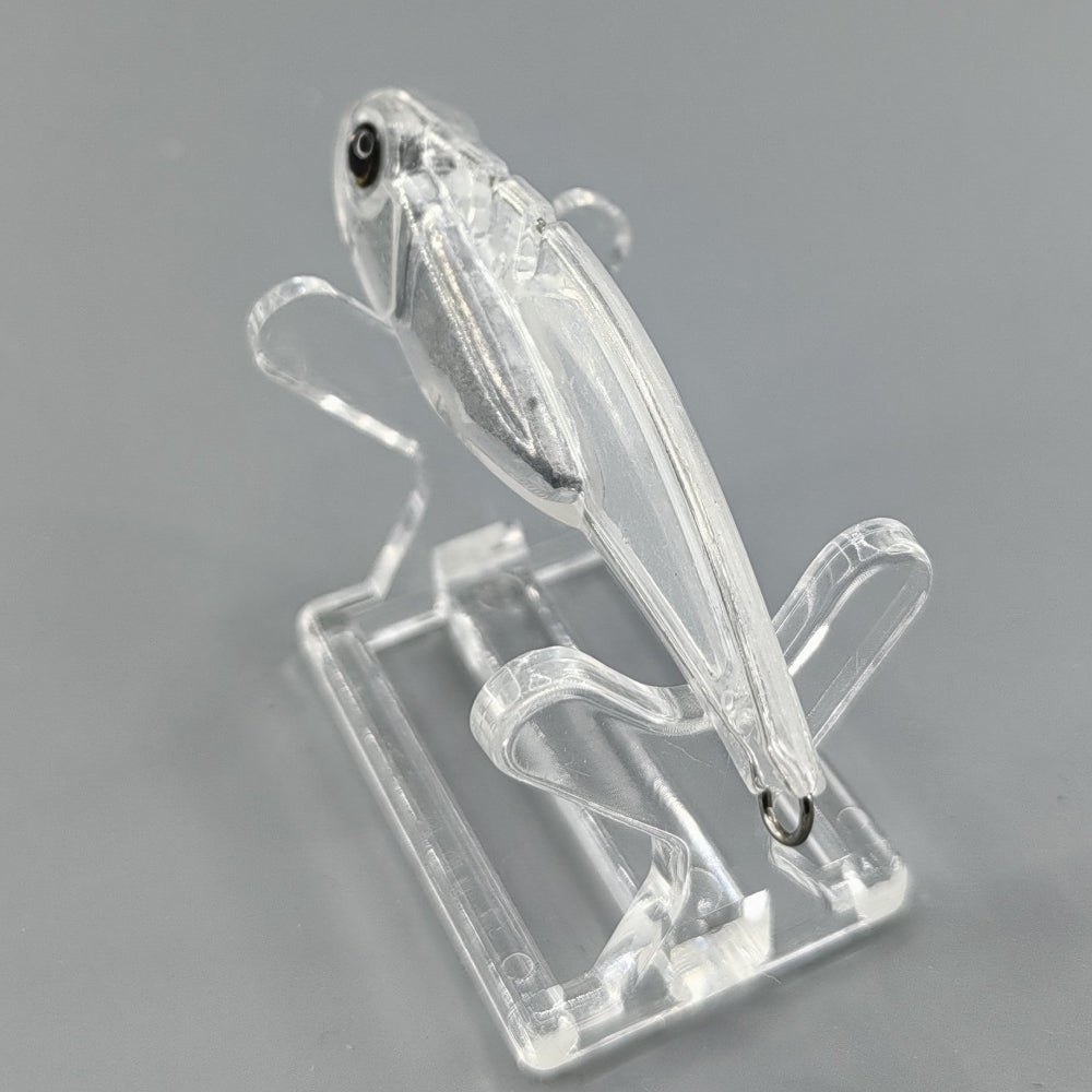 L003 70mm 18g Unpainted Sinking Lipless Plastic Fishing Lure Blank - Custom Lure Online