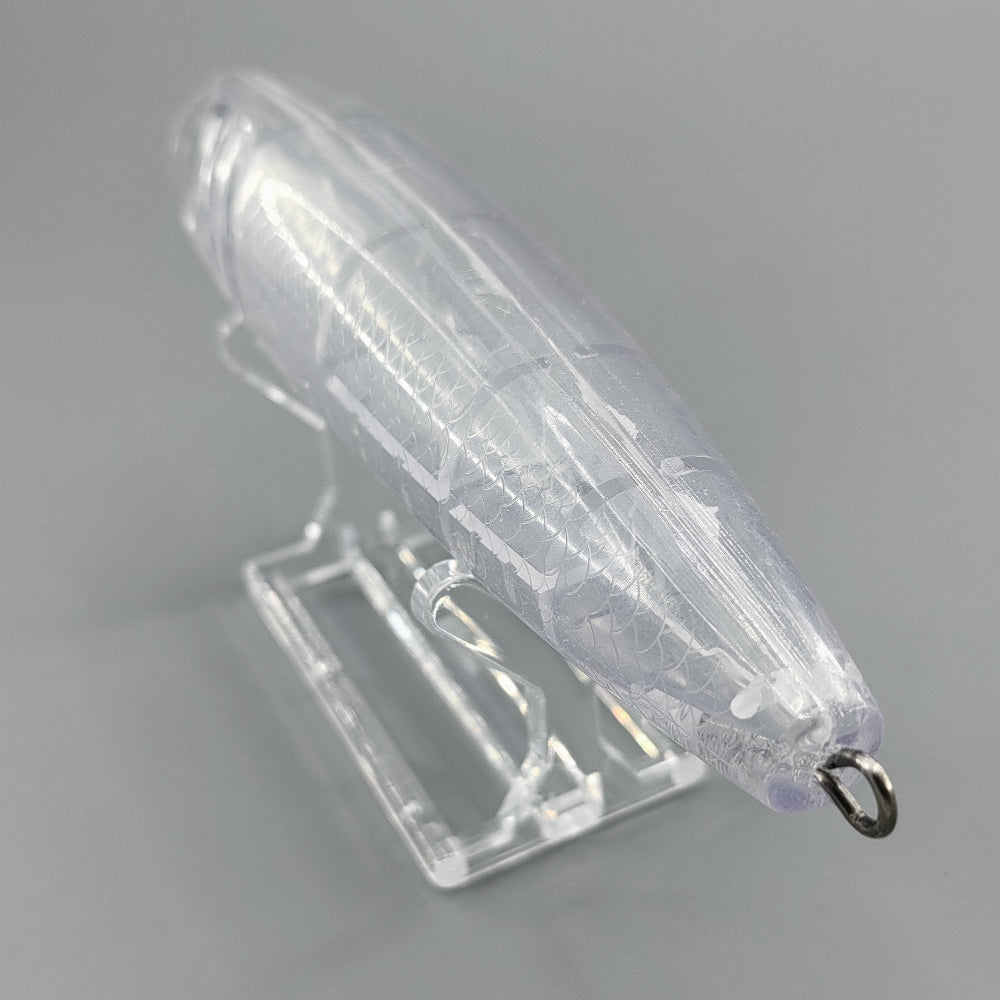 T007 130mm 53.8g Unpainted Topwater Plastic Fishing Lure Blank - Custom Lure Online