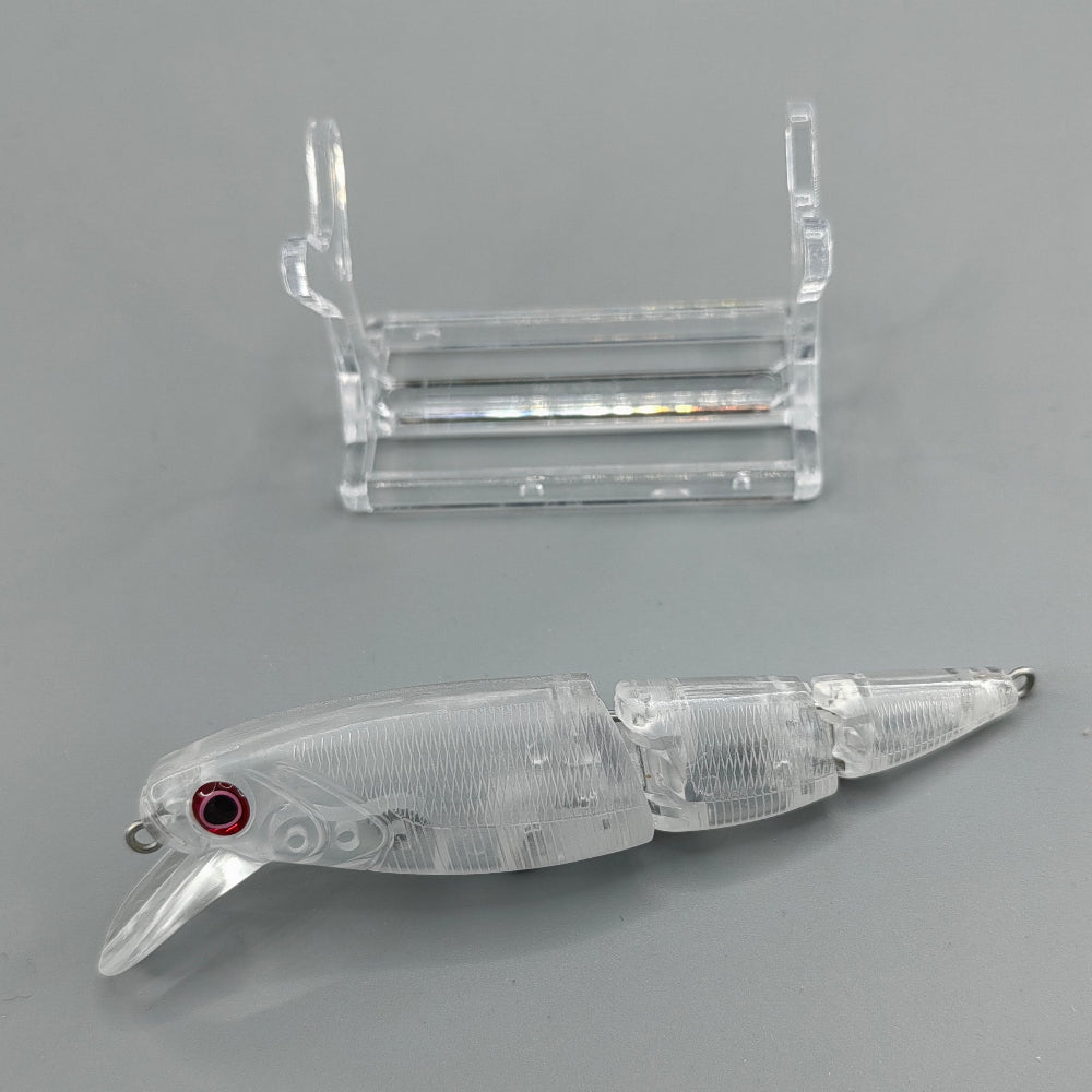 W002 110mm 13.1g Unpainted Swimbait Plastic Fishing Lure Blank - Custom Lure Online