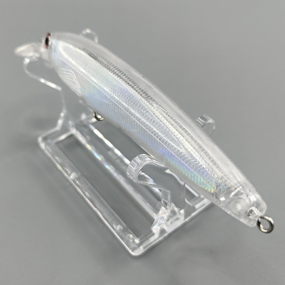 M027 YO-ZURI 3DS MINNOW Unpainted Minnow Plastic Fishing Lure Blank - Custom Lure Online