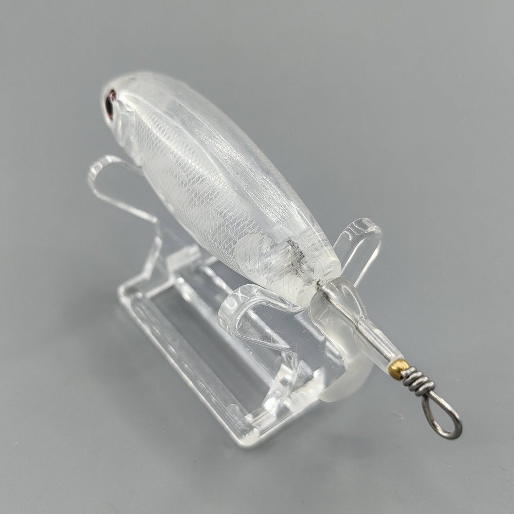 T015 75mm 90mm Unpainted Topwater Plastic Fishing Lure Blank - Custom Lure Online