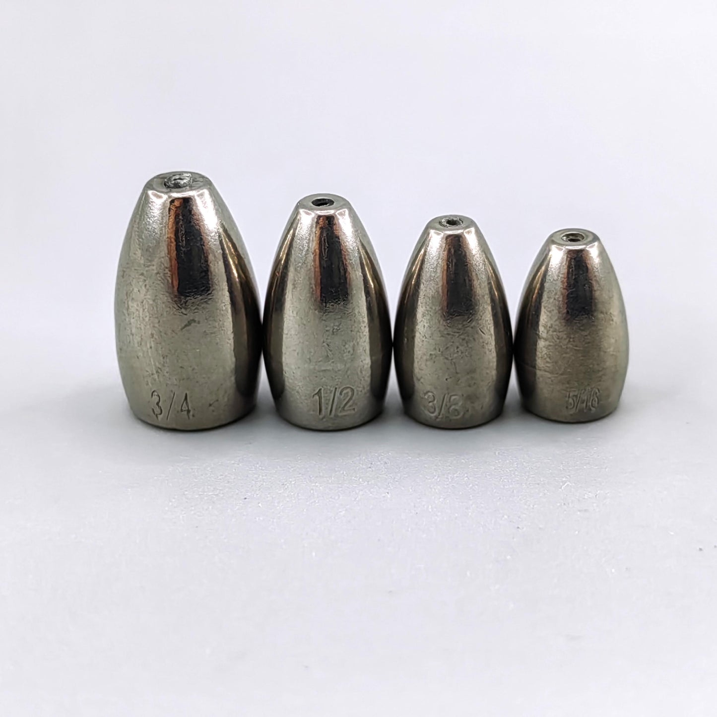TW04 Tungsten Worm Bullet Weight - Custom Lure Online