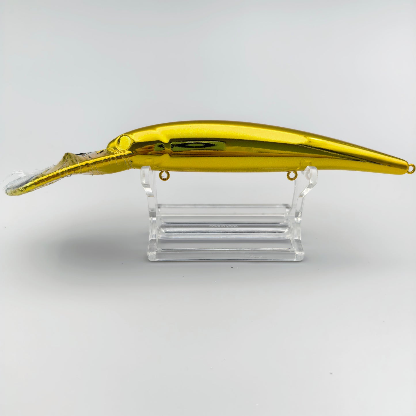 Gold Chrome Bandit Walleye Shallow Lure Blank