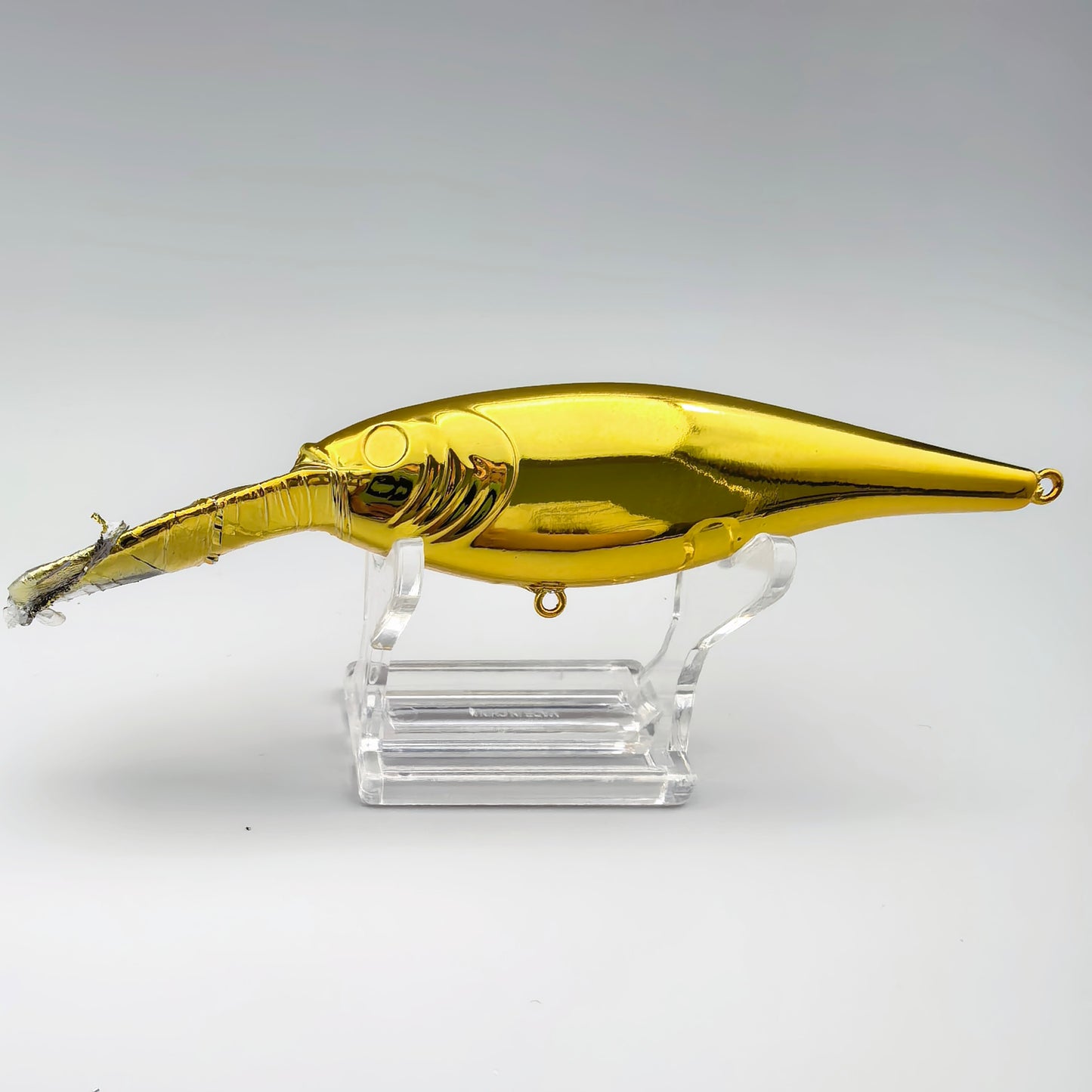 Gold Chrome Berkely Flicker Shad 9 Blank