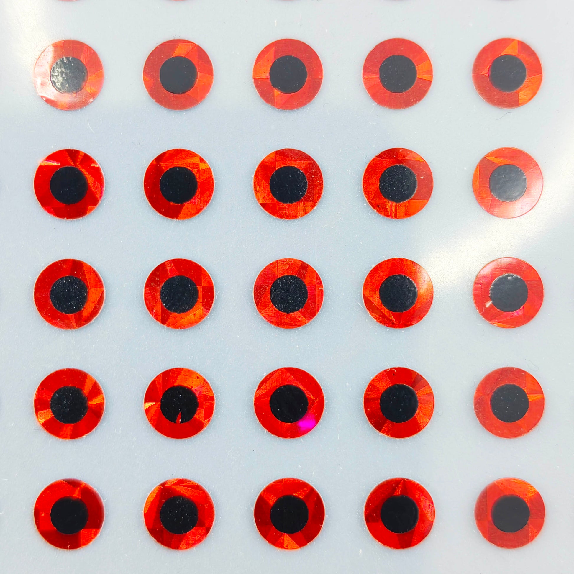 2D Flat Fishing Lure Eyes - Flat Adhesive Lure Eyes 8mm 2D Flat Fishing Lure Eyes - Flat Adhesive Lure Eyes 8mm