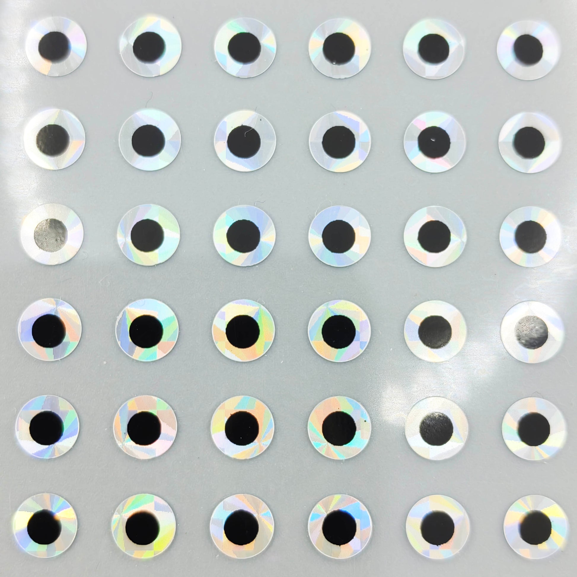 fish eyes glass for lures 2 mm 2D Flat Fishing Lure Eyes
