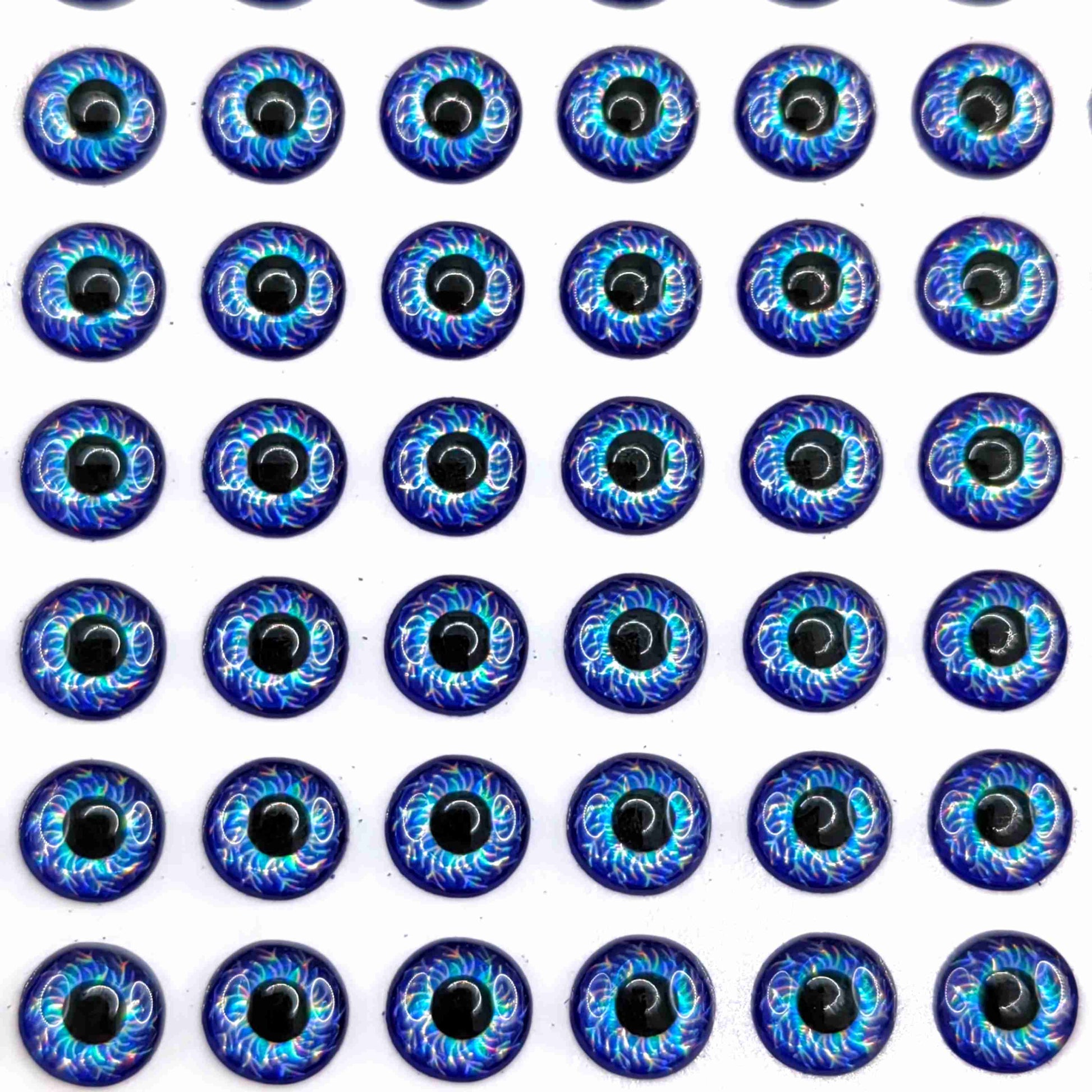 3D Fishing Lure Eyes - Unique 3D Eyes for Lures 6mm 3D Fishing Lure Eyes - Unique 3D Eyes for Lures 6mm