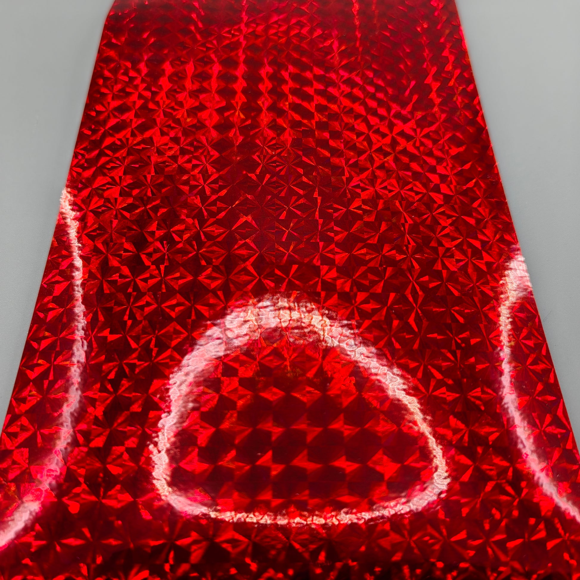 Premium Red Prism Adhesive Holographic Fishing Lure Tape – Custom