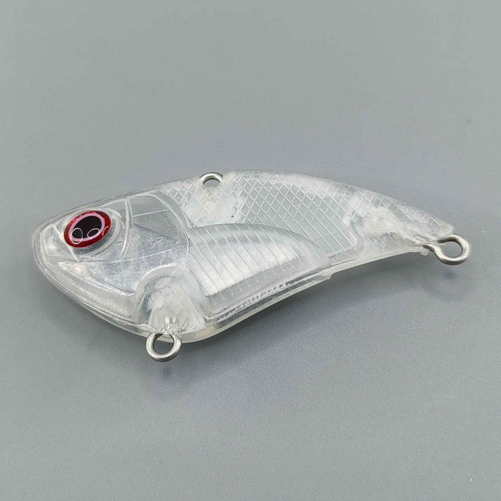 thumbnail interactive-video image 1 of WLure 10 Pack Unpainted Crankbait Fishing Lure Bodies – 2 1/5 Inch, 1/4oz, Positive Buoyancy, Freshwater 1 of 2