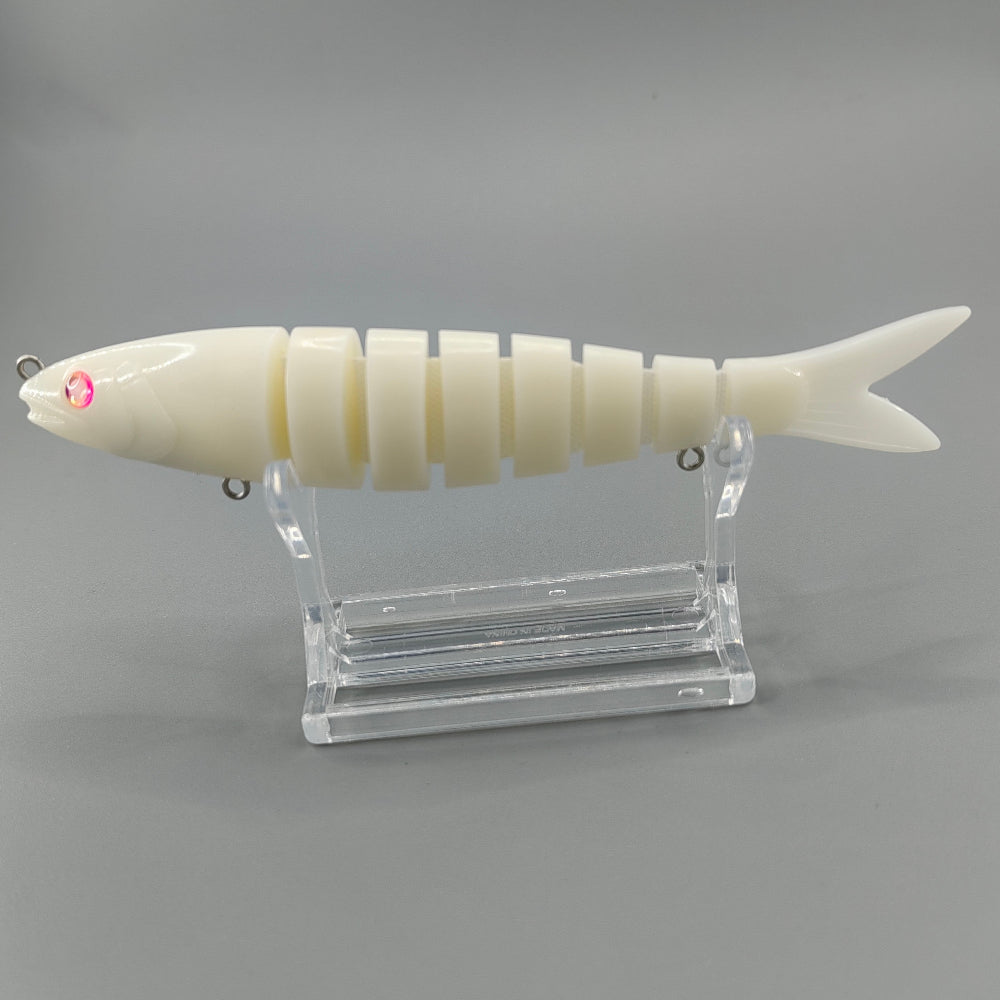 Luse Building 130mm Unpainted Swimbait Blanks - Custom Lure Building – Custom Lure Online