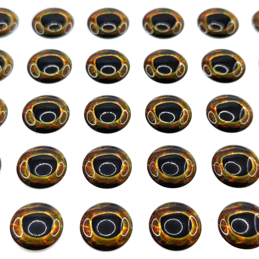 brown fishing lure eyes 3D Fishing Lure Eyes
