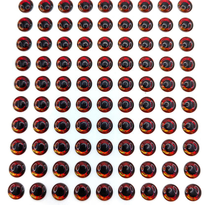 brown fishing lure eyes 3D Fishing Lure Eyes