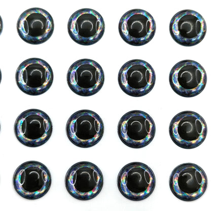 7mm fishing lure eyes 3D Featuring 3D eyes for lures for lifelike appeal. 322 PCS 3D 7MM BLUE