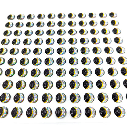 brown fish lure eyes 3D Fishing Lure Eyes