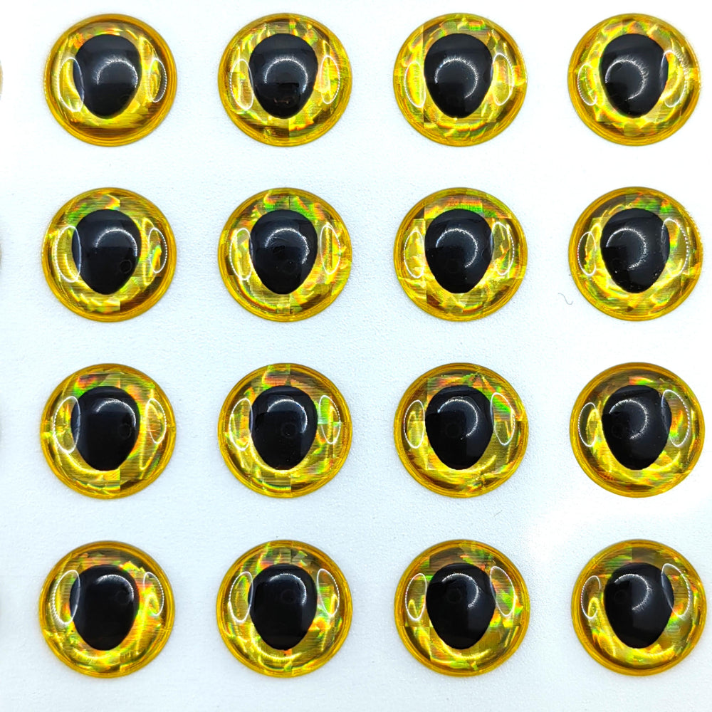 3d Fishing Lures 84pcs 16mm Gold 3D Holographic Fishing Lure Eyes - Self-Adhesive Soft Eyes For Fly Tying, Jigs, Lure Making 16mm Holographic Lure Eyes 3d Fishing Lures 84pcs 16mm Gold 3D Holographic Fishing Lure Eyes - Self-Adhesive Soft Eyes For Fly Tying, Jigs, Lure Making 16mm Holographic Lure Eyes