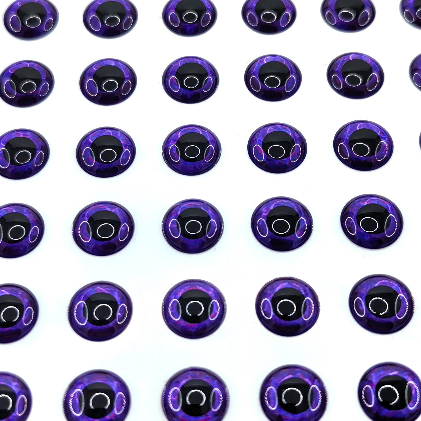 Purple 3D Fishing Lure Eye