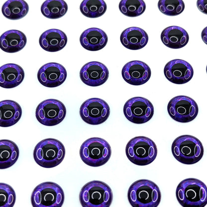 Purple 3D Fishing Lure Eye