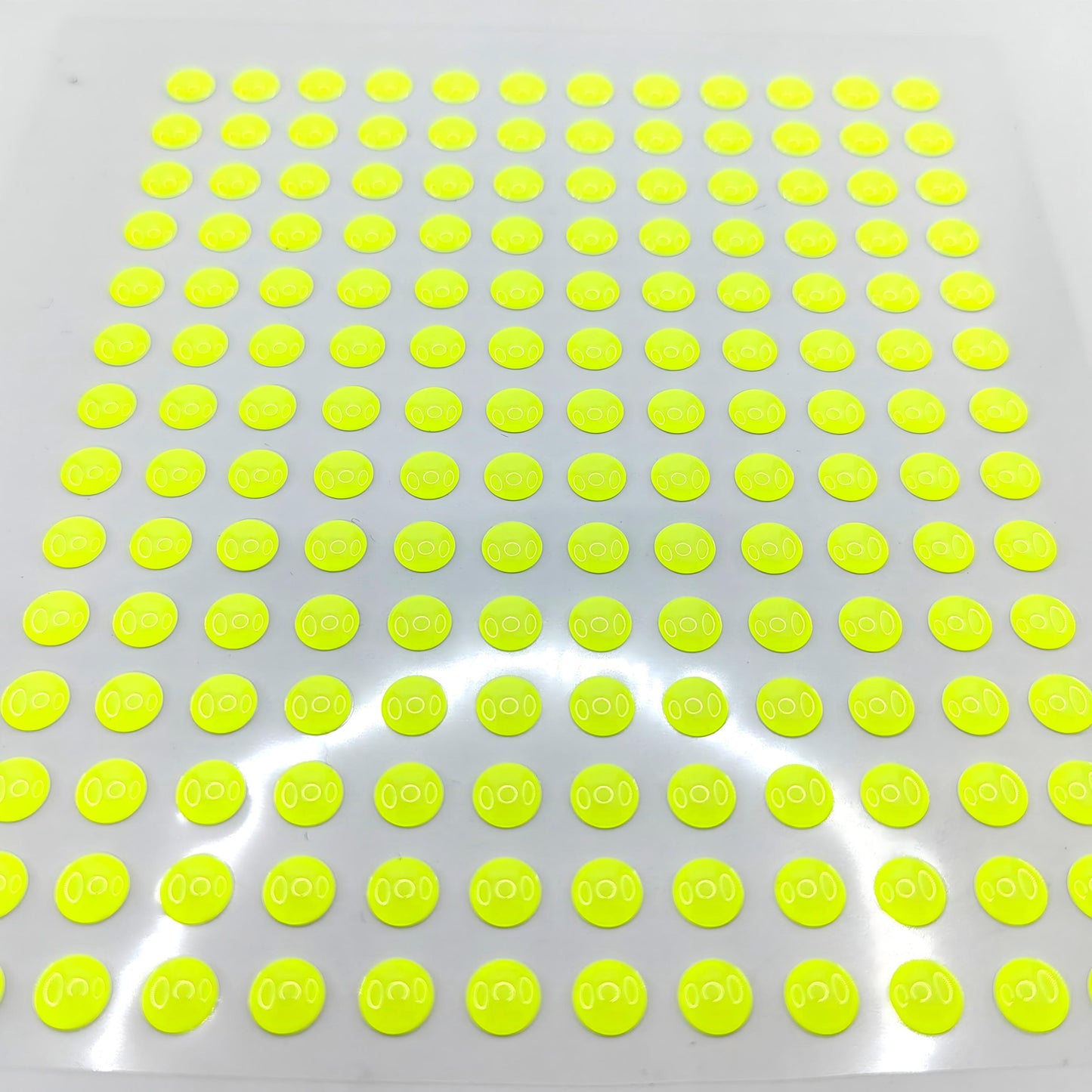 Chartreuse 3D Fishing Lure Eye