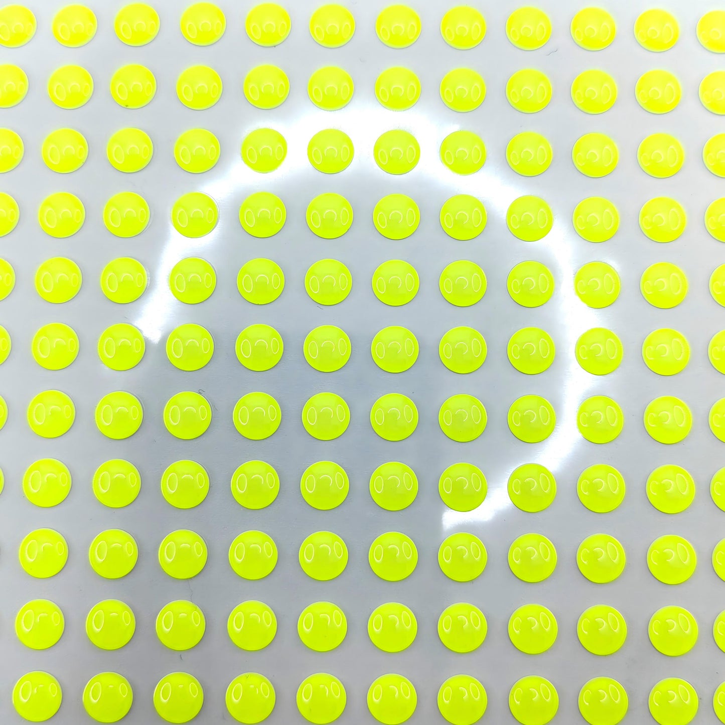 Chartreuse 3D Fishing Lure Eye