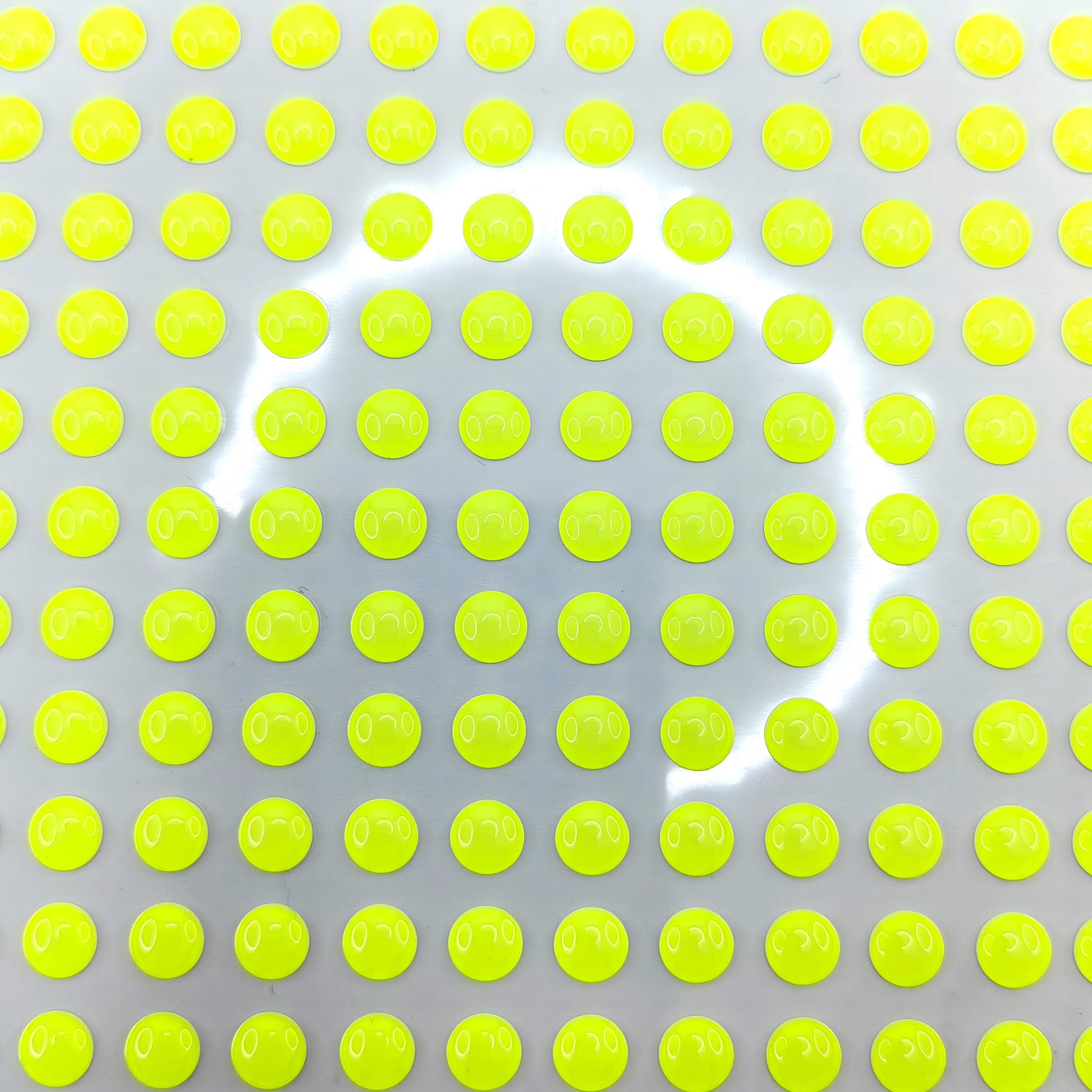 Chartreuse 3D Fishing Lure Eye