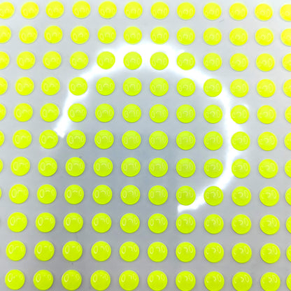 Chartreuse 3D Fishing Lure Eye