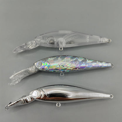 FOILDED CHROME LUCKY CRAFT POINTER 78DD Lure Blank
