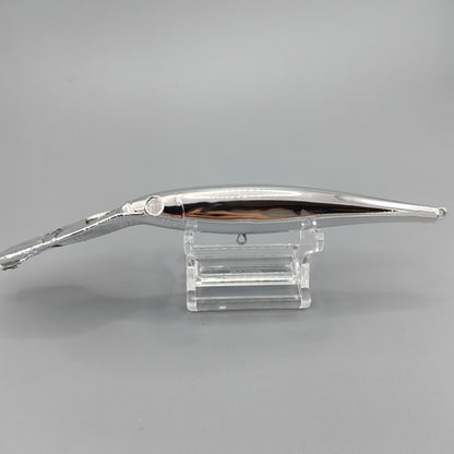 Chrome Berkely Flicker Minnow 11 Lure Blank