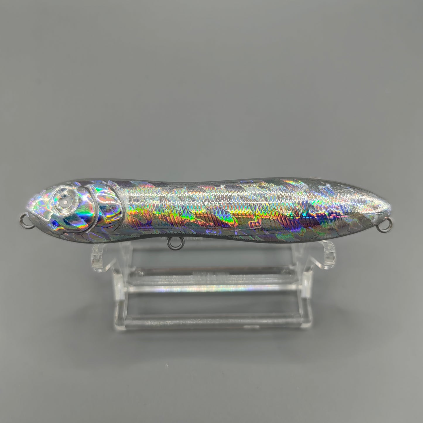 Foliled Holographic 100mm IMAKATSU Trairao Topwater Lure Blank