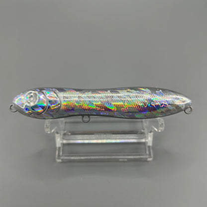 Foliled Holographic 100mm IMAKATSU Trairao Topwater Lure Blank