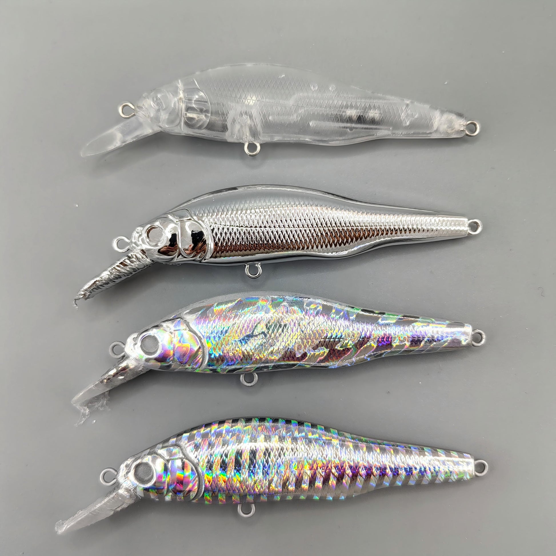 Megabass X-80 TRICK DARTER Lure Blanks Holograhic-Stripe