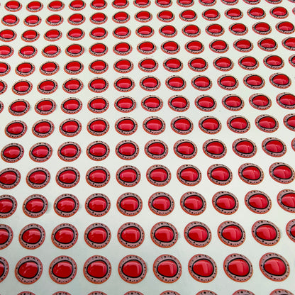 E88 Red Triangle Pupil 3D Eye
