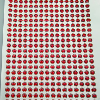 E88 Red Triangle Pupil 3D Eye