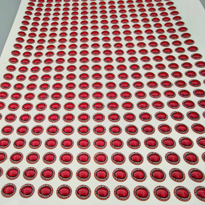 E88 Red Triangle Pupil 3D Eye