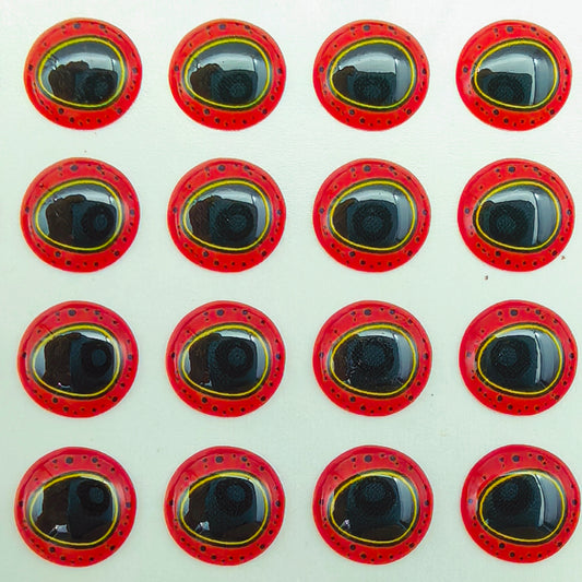 E89 Black Triangle Pupil 3D Eye