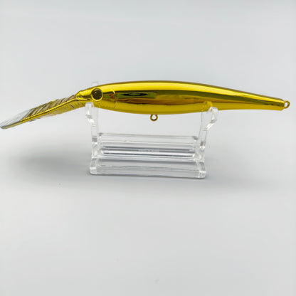 Gold Chrome Berkely Flicker Minnow 11 Lure Blank