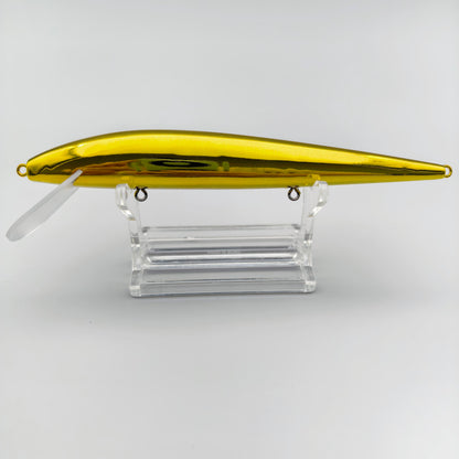 Gold Chrome Smithwick Perfect 10 Rogue Lure Blank