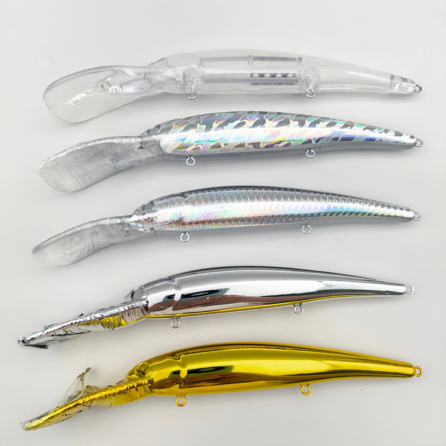 bandis fishing lure Bandit Walleye Deep Premium Lure Blanks for Painting Transparent