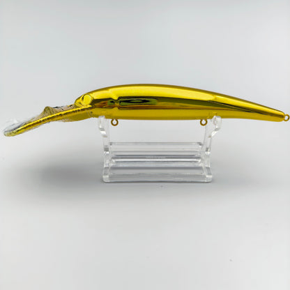 Gold Chrome Bandit Walleye Deep Lure Blank