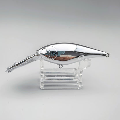 Chrome Berkely Flicker Shad 7 Blank