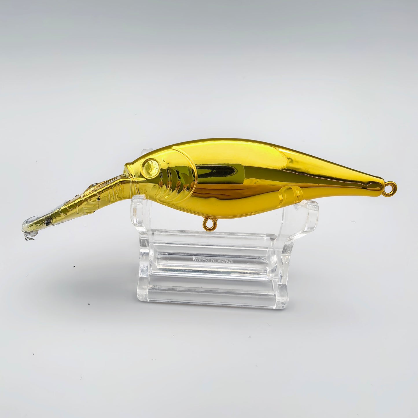 Gold Chrome Berkely Flicker Shad 7 Blank