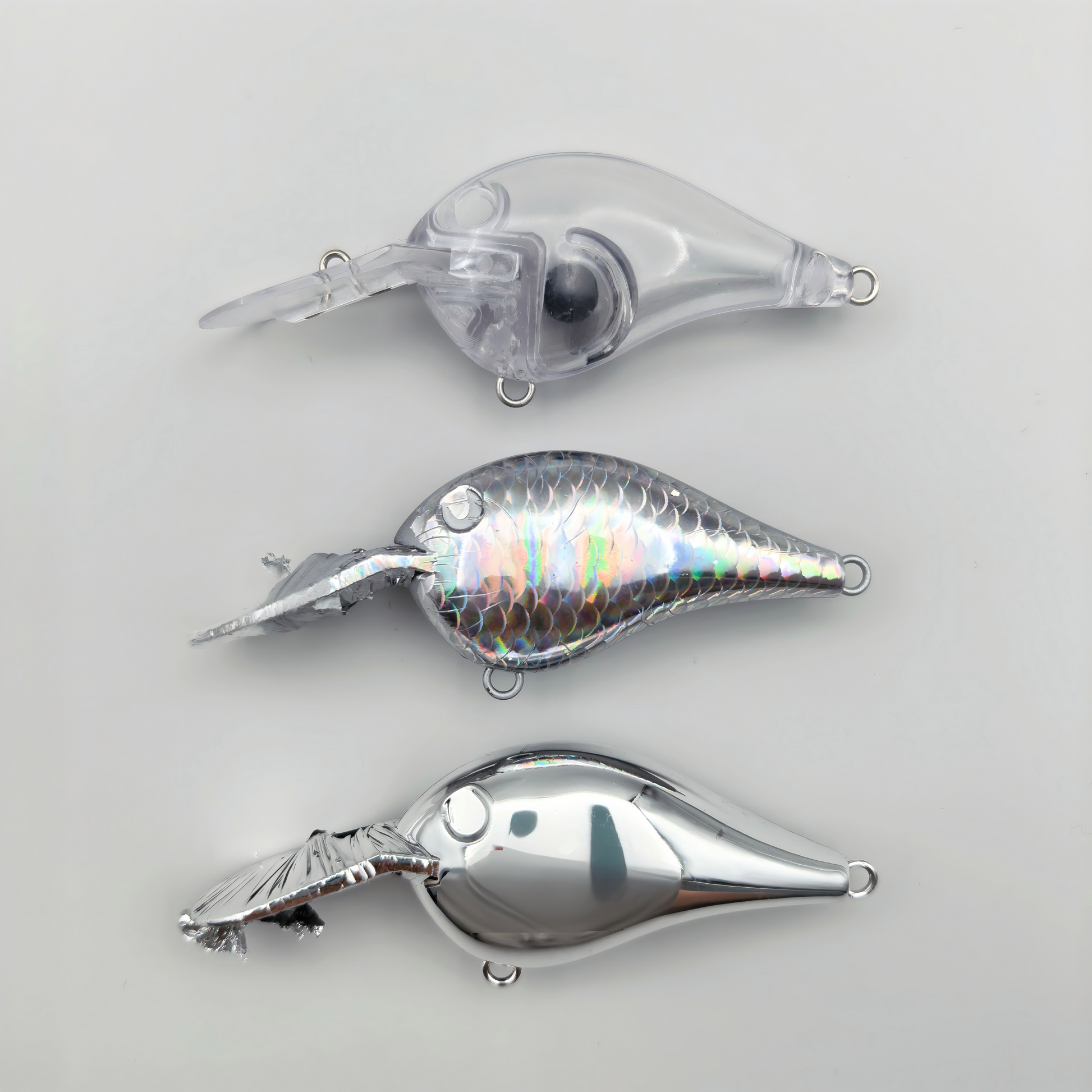 DT6 Style Unpainted Crankbait Blank