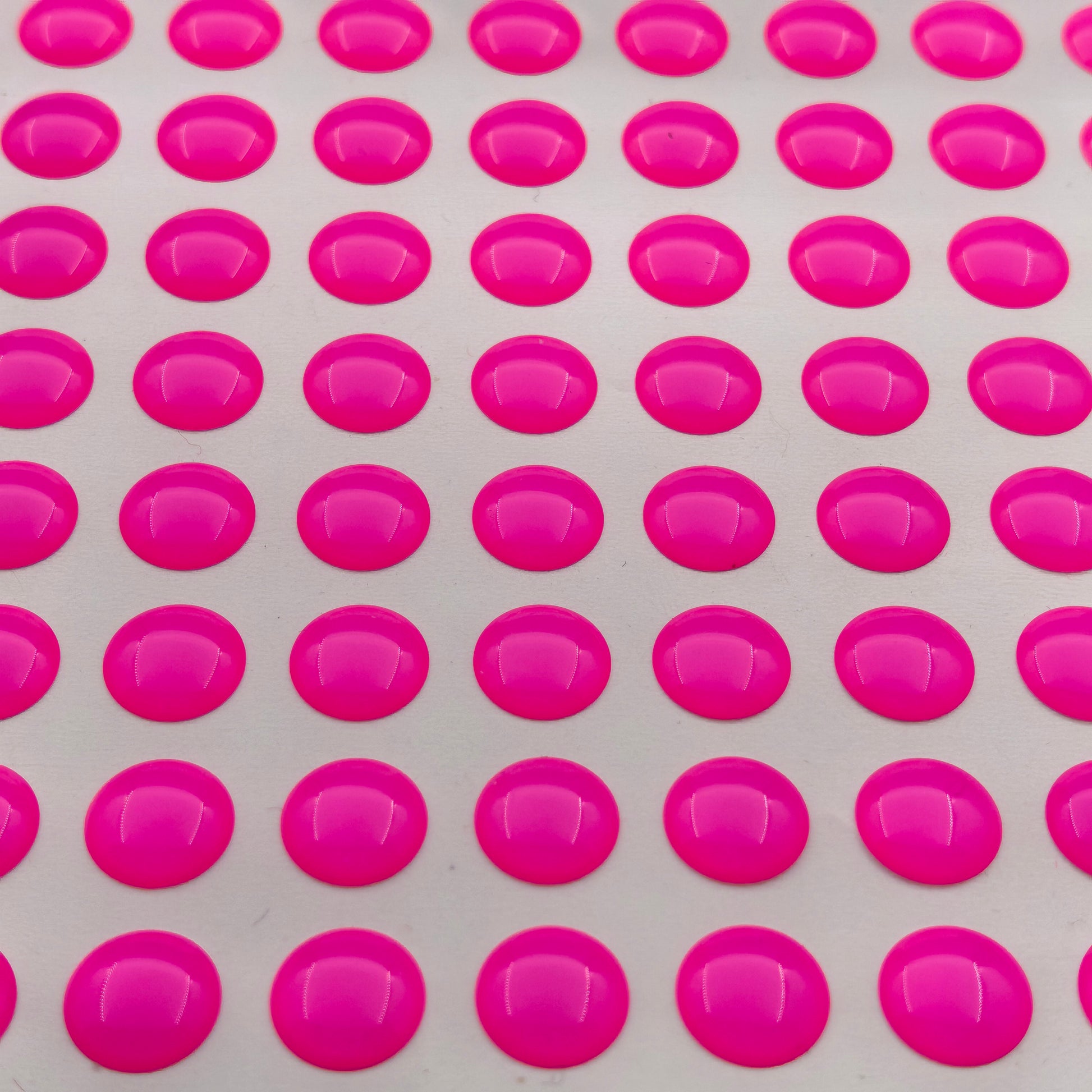 E91 Fluorescent Pink 3D Eye