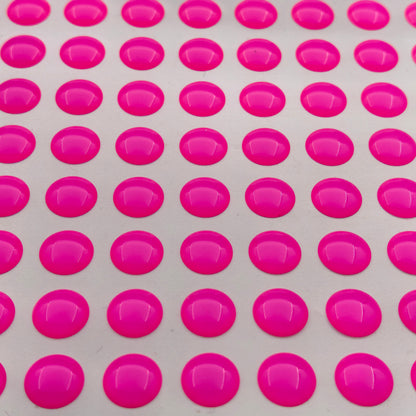 E91 Fluorescent Pink 3D Eye