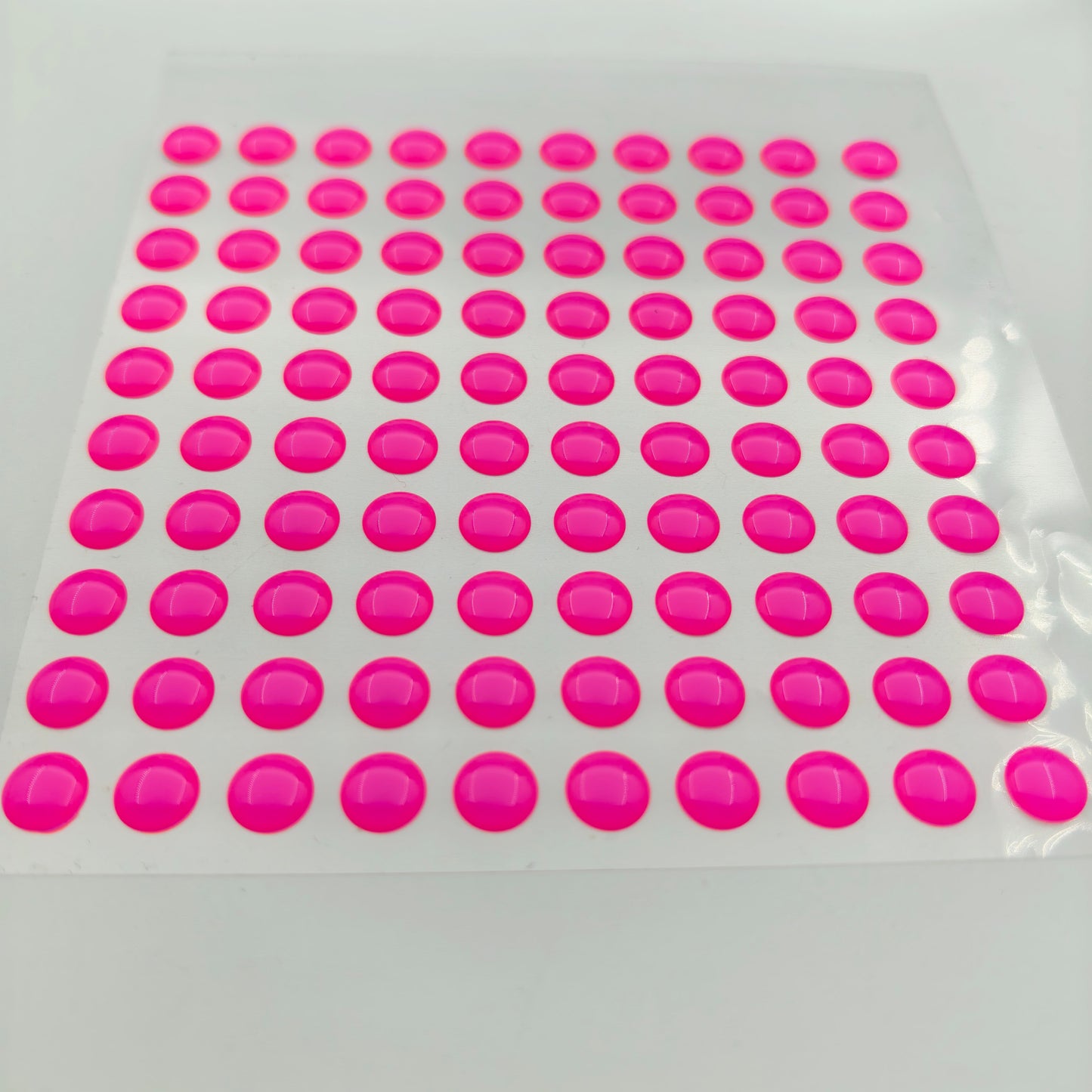 E91 Fluorescent Pink 3D Eye