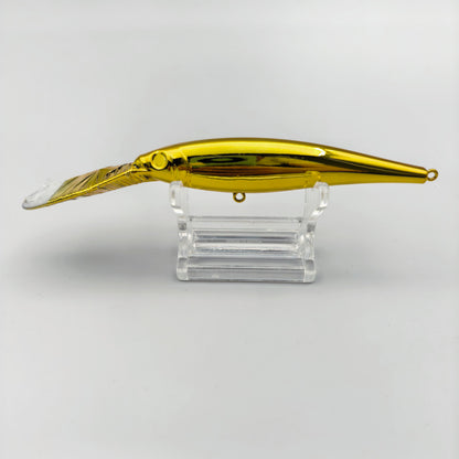 Gold Chrome Berkely Flicker Minnow 9 Lure Blank